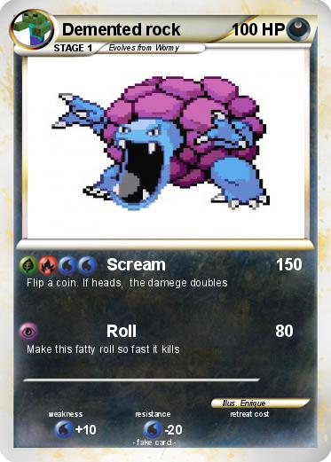 Pokemon Demented rock
