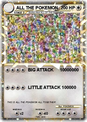 Pokemon ALL THE POKEMON