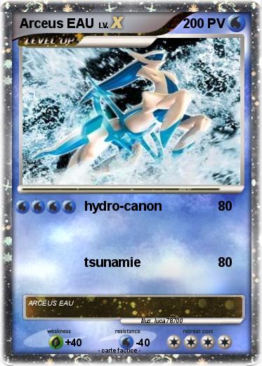 Pokemon Arceus EAU