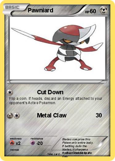 Pokemon Pawniard