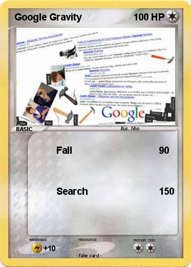 Pokemon Google Gravity