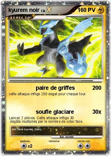Pokemon kyurem noir