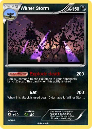 Pokemon Wither Storm