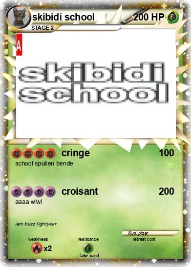 Pokemon skibidi school