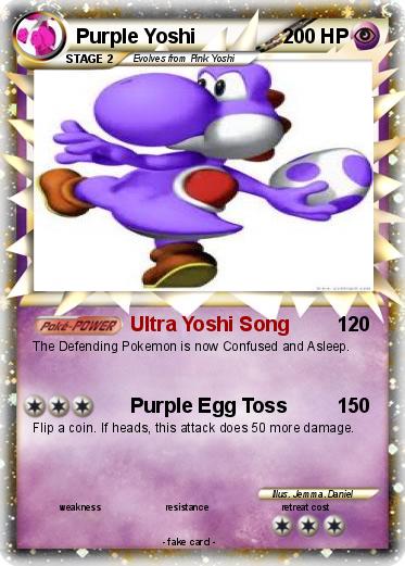 Pokemon Purple Yoshi