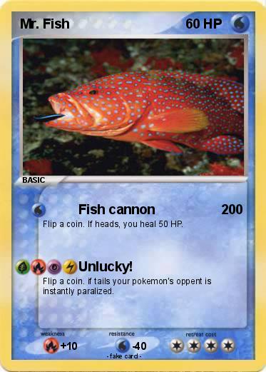 Pokemon Mr. Fish