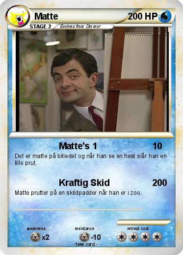 Pokemon Matte