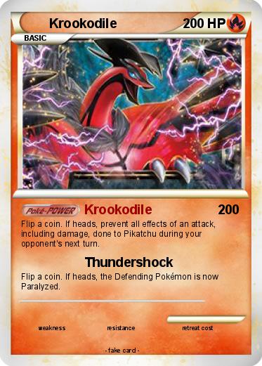 Pokemon Krookodile