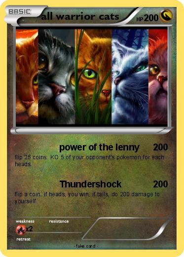Pokemon all warrior cats