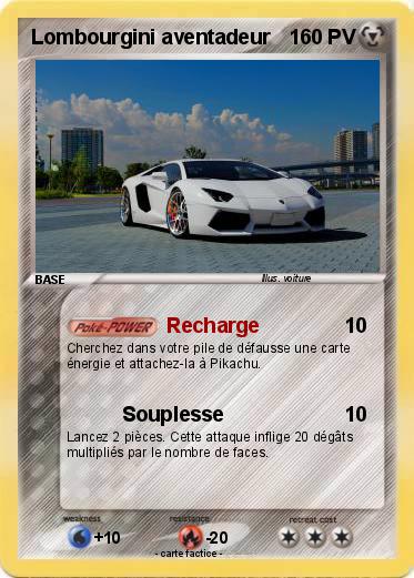 Pokemon Lombourgini aventadeur