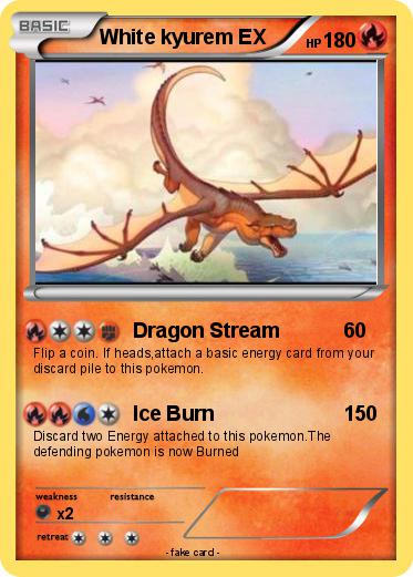 Pokemon White kyurem EX
