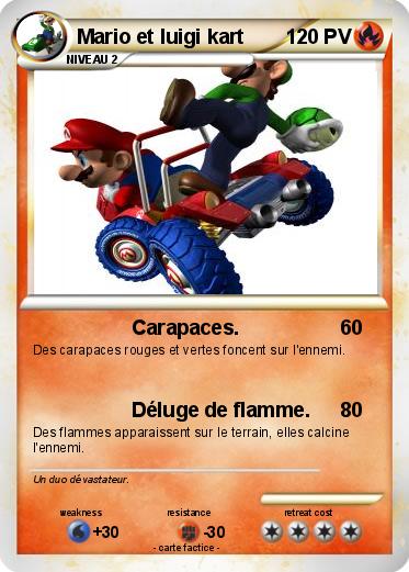 Pokemon Mario et luigi kart