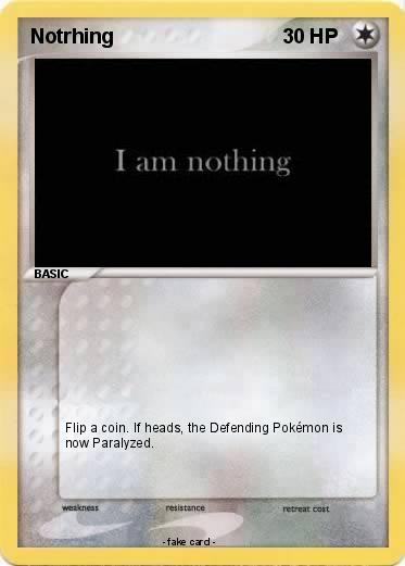 Pokemon Notrhing