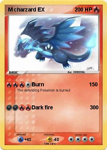 Pokemon M charzard EX
