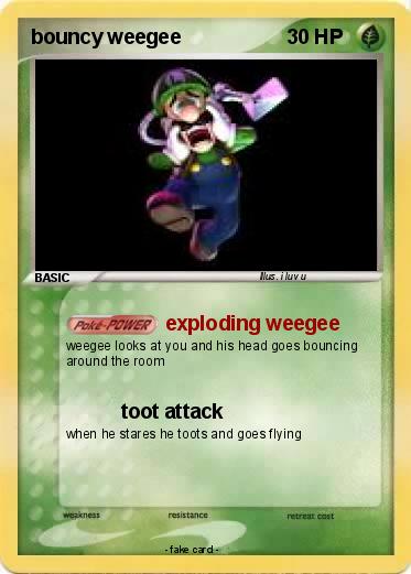 Pokemon bouncy weegee