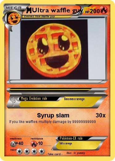 Pokemon Ultra waffle guy