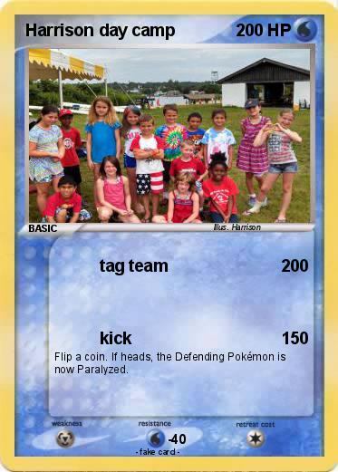 Pokemon Harrison day camp