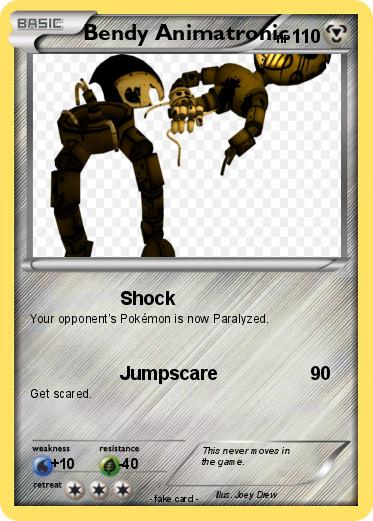 Pokemon Bendy Animatronic