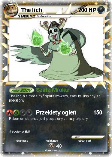 Pokemon The lich