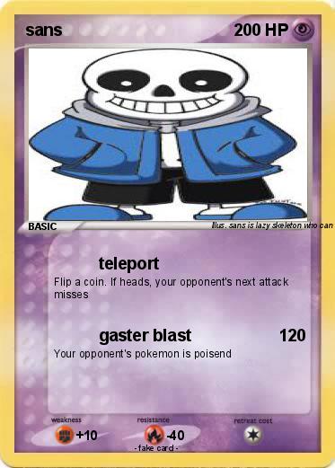 Pokemon sans