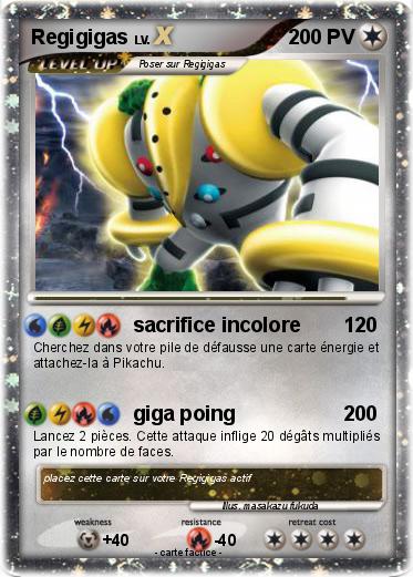 Pokemon Regigigas