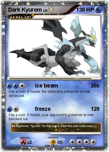 Pokemon Dark Kyurem