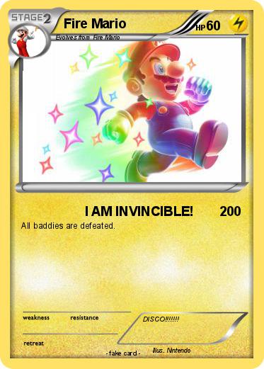 Pokemon Fire Mario