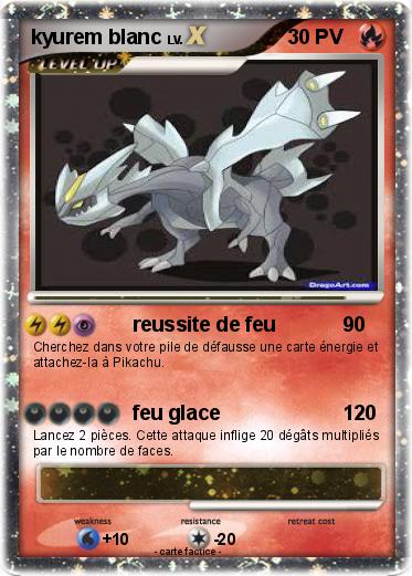 Pokemon kyurem blanc