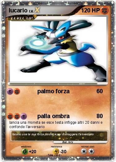 Pokemon lucario