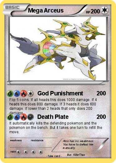 Pokemon Mega Arceus