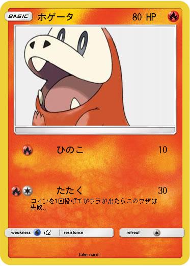 Pokemon ホゲータ