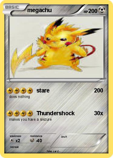 Pokemon megachu