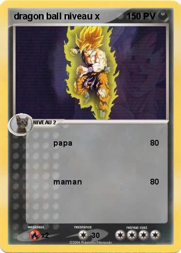 Pokemon dragon ball niveau x