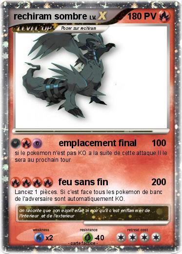 Pokemon rechiram sombre