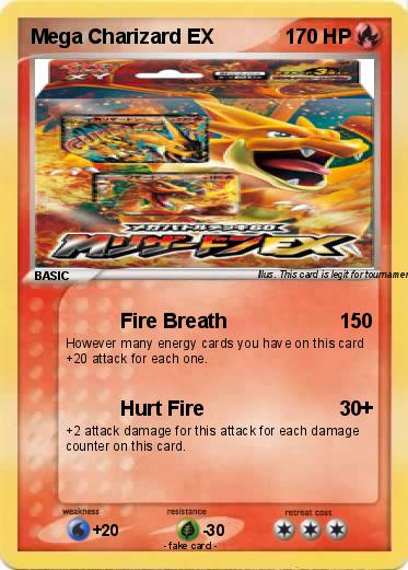 Pokemon Mega Charizard EX