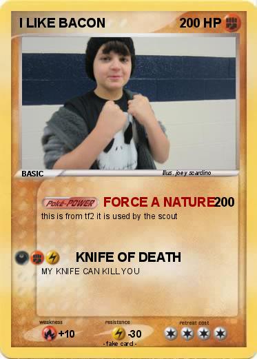 Pokemon I LIKE BACON