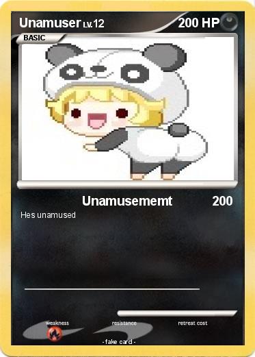 Pokemon Unamuser