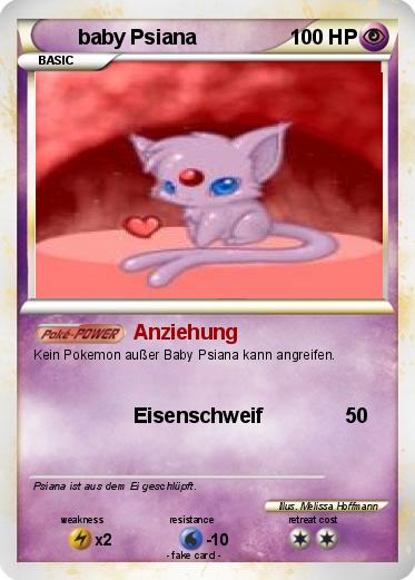 Pokemon baby Psiana