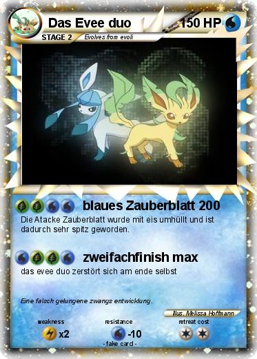 Pokemon Das Evee duo