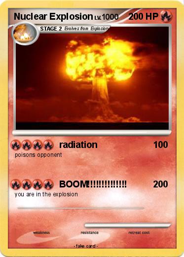 Pokemon Nuclear Explosion