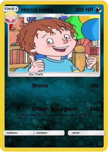 Pokemon Horrid henry