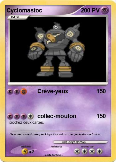 Pokemon Cyclomastoc