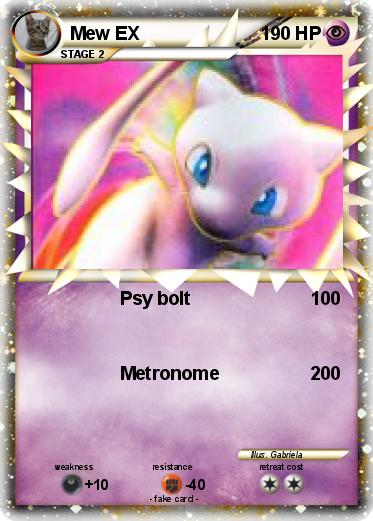 Pokemon Mew EX