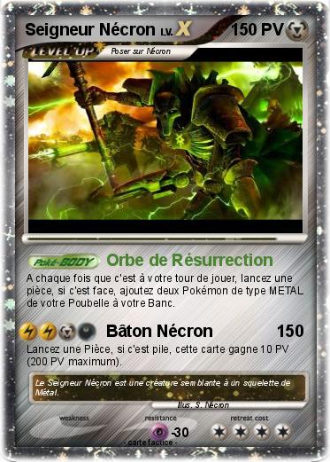 Pokemon Seigneur Nécron