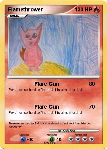 Pokemon Flamethrower