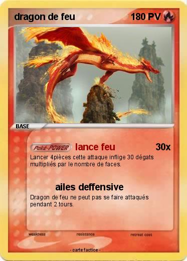 Pokemon dragon de feu