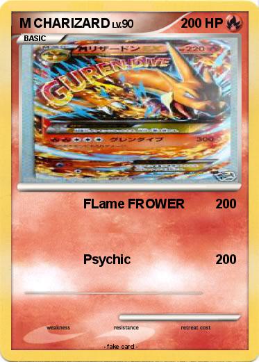 Pokemon M CHARIZARD
