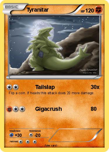 Pokemon Tyranitar