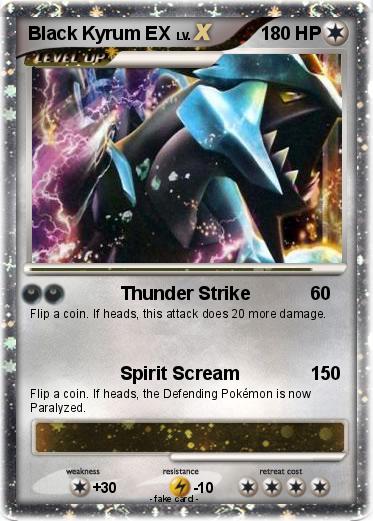 Pokemon Black Kyrum EX