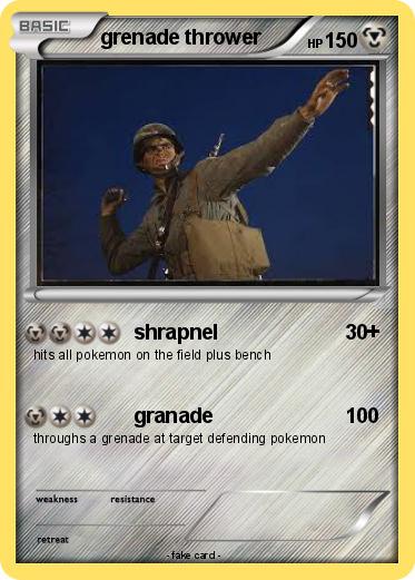 Pokemon grenade thrower